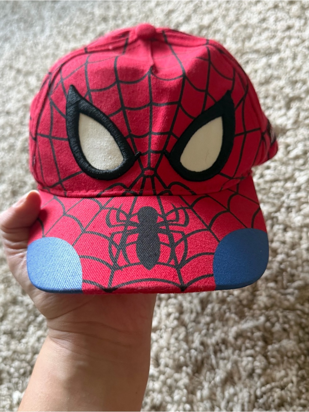 Kids Spiderman hat - Picture 2 of 6